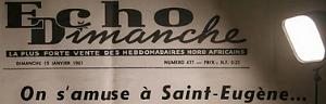 X1960 12 31  ST EUGENE ORAN - REVEILLON DE NOTRE JEUNESSE